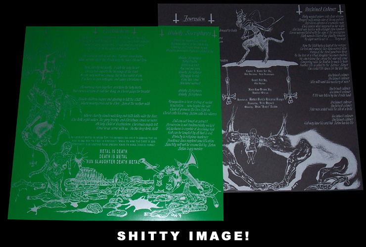 NUN SLAUGHTER 'Christmassacre'  *GREEN INSERT*