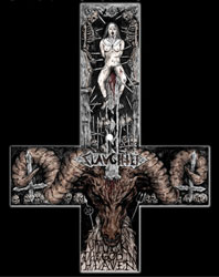 NUNSLAUGHTER 'Fuck The God In Heaven' CD/PIC DISC